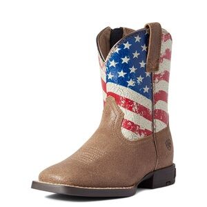 New Ariat Stars and Stripes Western Boots 10M